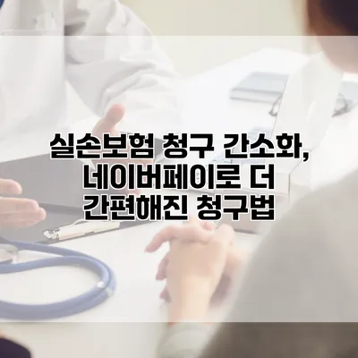 실손보험 청구 간소화, 네이버페이로 더 간편해진 청구법