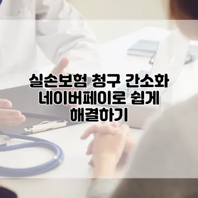 실손보험 청구 간소화 네이버페이로 쉽게 해결하기