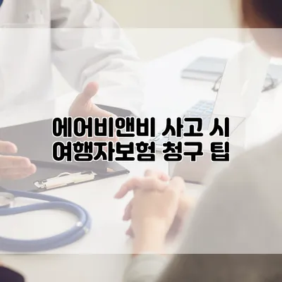 에어비앤비 사고 시 여행자보험 청구 팁